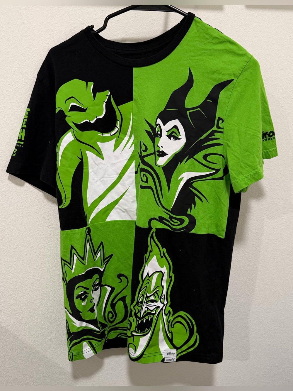 Loungefly Disney California Adventure Oogie Boogie Bash 2023 Villan Shirt